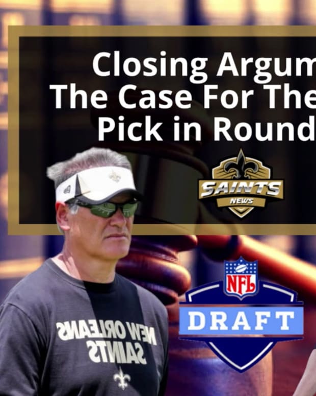 Making the Case For the Saints Top Pick